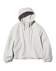 Короткое пальто женское, бежевый Uniqlo