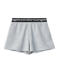 Женские серые повседневные шорты, серый Alexander wang