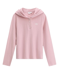 Свитшот женский, светло-розовый Gap