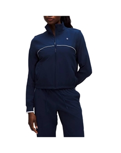 Куртка Court Rival Tennis Track, синий/белый Lululemon