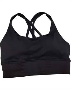 Женская безрукавная спортивная футболка Black/Blk Lululemon