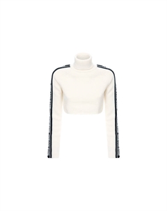 Белый свитер Slim Fit женский We11done