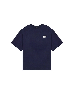 Футболка унисекс темно-синяя We11done