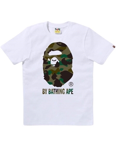 Футболка FW25 женская, белый/камуфляж A bathing ape®