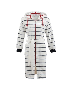 Женский банный халат 246411 1 шт., Offwhite/night blue Carl ross