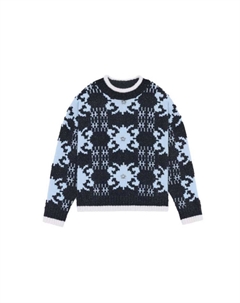 Свитер FW21 Unisex Black Blue We11done