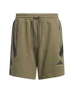 Спортивные шорты unisex, оливковый Adidas