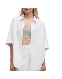 Женская рубашка LuluLinen, белый Lululemon