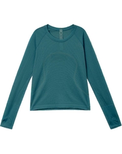 Свифтли Тек реглан футболка женская, зеленый Lululemon