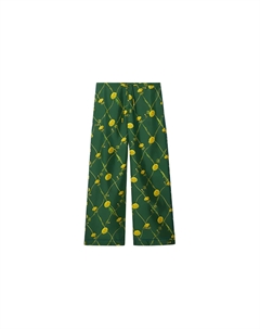 Dandelion print Silk Pyjama Shirt, зеленый Burberry