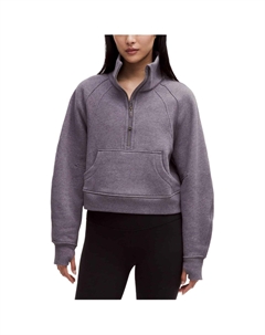 Свитшот серии Scuba для женщин, фиолетовый Lululemon