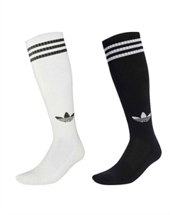 Колготки до колена женские White Black Adidas originals