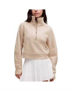 Свитшот серии Scuba для женщин, коричневый Lululemon