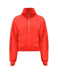 Свитшот серии Scuba для женщин, оранжевый Lululemon