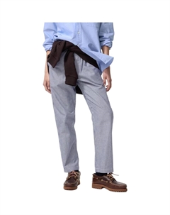 Женские повседневные брюки темно-синего цвета Uniqlo