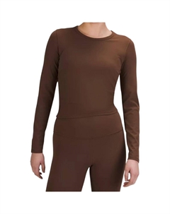 Футболка женская, коричневый Lululemon