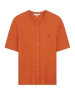 Топ женский, оранжевый Tommy hilfiger