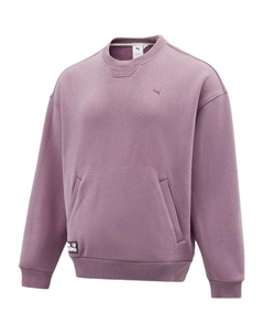 Свитшот унисекс светло-фиолетовый Puma