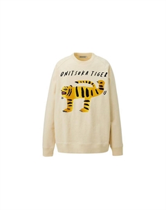 Свитшот унисекс бежевый Onitsuka tiger