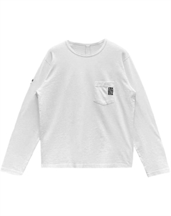 Лонгслив футболка, белый Chrome hearts