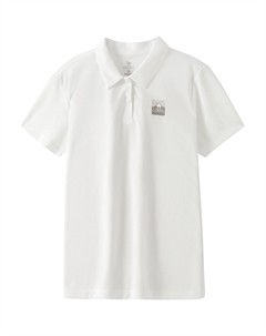 Городская функциональная поло для женщин, белый Camel