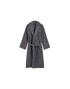 Халат ARCHIVE SHIELD TERRY ROBE, темно-серый Gant