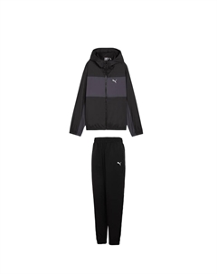 Женский комплект Casual Suits черный топ+черные брюки Puma