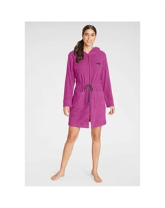 Женский халат Kira, идеальный для сауны и спа, гостиничный халат, утренний халат, 1 шт., с пояском, короткий, халаты для женщин, размеры XS-3XL, розовый/серый Kangaroos
