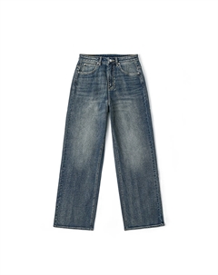 Джинсы женские среднего синего цвета Lee