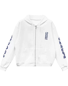 Толстовка SS25 Unisex, белый Chrome hearts