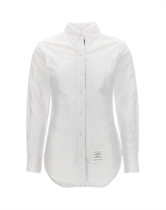 Оксфордская рубашка на пуговицах, белый Thom browne