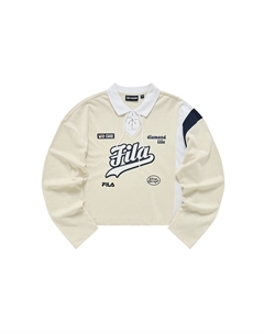 Поло для женщин Tea White Fila fusion