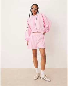 Спортивные шорты розового цвета Asos design