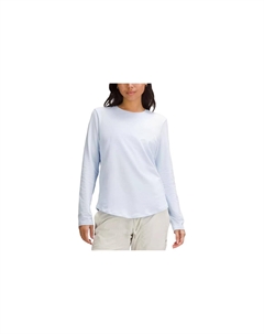 Футболка с втачным рукавом Women's, светло-голубой Lululemon