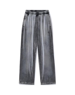 T By Track брюки стираные feather, серо-белый Alexander wang