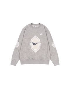 Спортивный свитшот Club Unisex Light Gray, светло-серый Nike