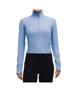 Футболка с рукавом реглан женская, светло-голубой Lululemon