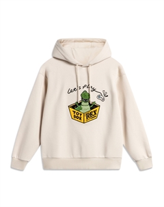 Толстовка Disney Sports Life Collection женская песчано-гравийный Gray, серый Li-ning