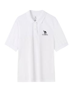 Городская функциональная серия поло для женщин, белый Camel