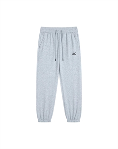 Вязаные спортивные штаны унисекс, Gray[Fleece-Lined] Mizuno