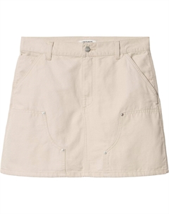 Мини-юбка с лого-патчем, хаки Carhartt wip