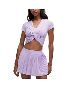 Майка Modal Silk Regular T Shirt женская, лаванда Lululemon