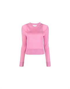 Джемпер с вырезом и детализацией, розовый Alexander mcqueen