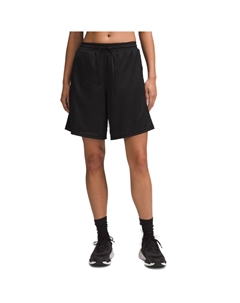 Свободные сетчатые тренировочные шорты 8" повседневные шорты women's, черный Lululemon