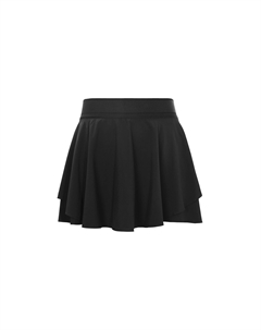 Женские повседневные шорты-юбки Court Rival, черный Lululemon