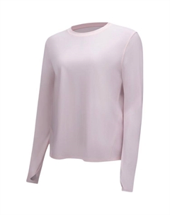 Футболка для бега с рукавом дроп-шиплоуде, розовый Lululemon