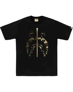 Bape 1st Camo отдельная футболка Shark, черный A bathing ape®