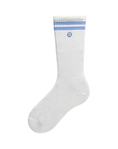 Низкие носки унисекс 1 упаковка, белый/синий Lululemon