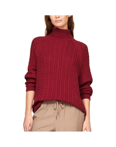 Топ женский, Burgundy Tommy hilfiger