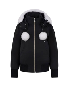 Пуховик женский, черный Moose knuckles